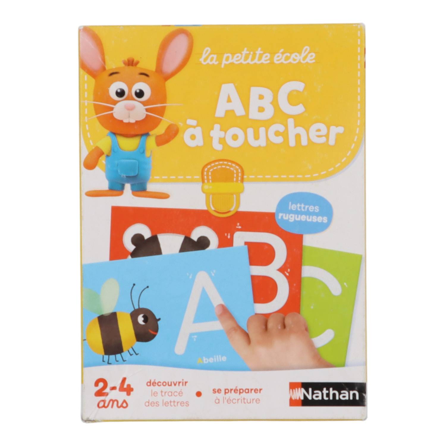 ABC à toucher – De 3 à 4 ans